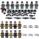 USSR British French US Army Minifigures Lego Compatible Military Game Sets