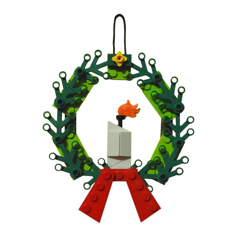 Christmas wreath Torch Light building block Toy Lego Compatible Minifigures
