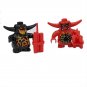 Black Red Little monster Minifigures Lego Compatible Star Wars Set
