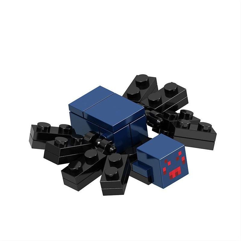 Cave Spider Minifigures Lego Compatible Minecraft Minifigure