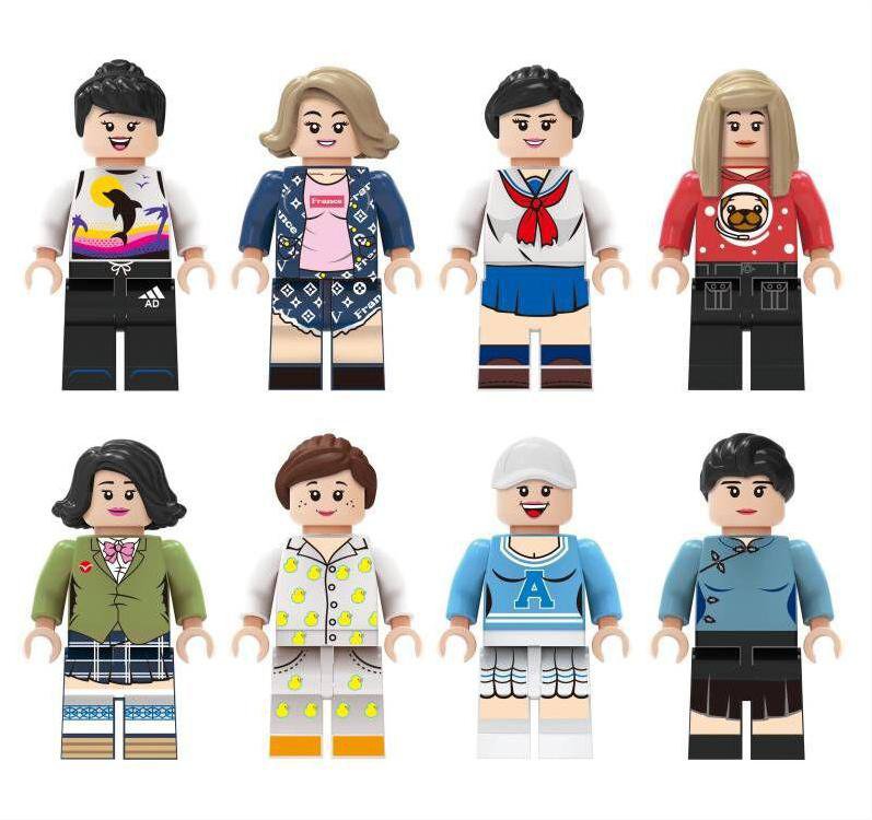 World girl Minifigures Lego Compatible girl Set