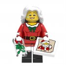 Christmas Woman Minifigures Lego Compatible Christmas Minifigure
