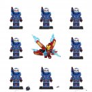 War Machine VS Iron Man Minifigures Lego Compatible Iron Man 2 Sets