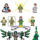 Electro Daredevil Lizard Scorpion Vulture Minifigures Lego Compatible Super Heroes Set