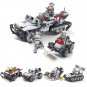 4in1 FiELD Army SWAT Minifigures Lego Compatible City Police Set