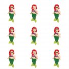 9pcs The Mermaid Minifigures Lego Compatible Movie Set