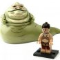 Jabba Princess Leia Minifigures Lego Compatible New Star Wars Set