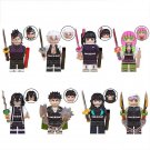 Tsuyuri Kanao Kanroji Mitsuri Iguro Obanai Minifigures Lego Compatible Demon Slayer Sets