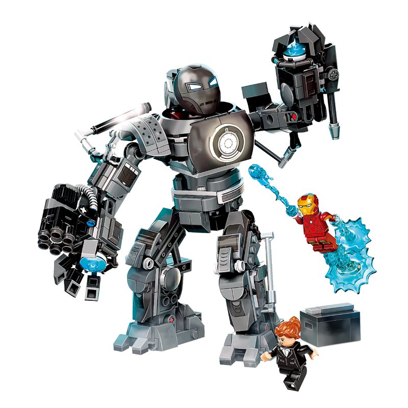 Iron Monger Mayhem Minifigures Lego Compatible Iron Man Sest