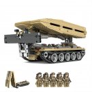 Tank Bridge bridging truck Minifigures Lego Compatible Military Set