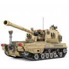 Howitzer Motor Carriage Self propelled Gun Minifigures Lego Compatible Military Set