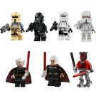 Imperial Shdretrooper Death trooper Count Dooku Minifigures Lego Compatible Star Wars Sets
