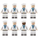 WW2 America Navy Khaki jacket Soldier Minifigures Lego Compatible Toy