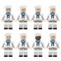 WW2 America Navy Khaki jacket Soldier Minifigures Lego Compatible Toy