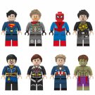 Superman Thor Captain America Doctor Strange Minifigures Lego Compatible New Super Heroes Set
