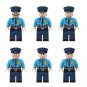 America Police COPS Minifigures Lego Compatible City Police Set