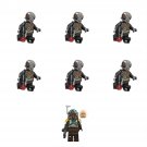 4-Lom Boba Fett Bounty Hunter Minifigures Lego Compatible Star Wars Sets