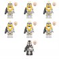 13th Battalion Commander Wolffe Minifigures Lego Compatible Star Wars Set