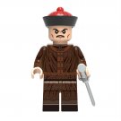 Qing Dynasty Guard With Knif Minifigures Lego Compatible Toy