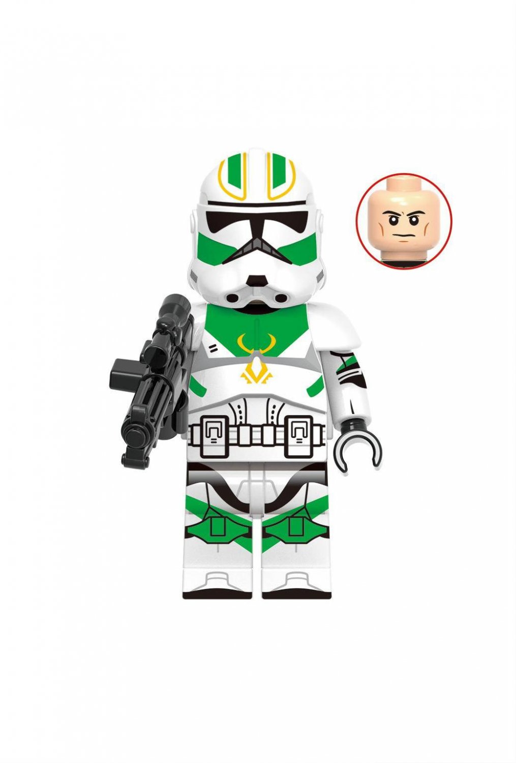 Horn Company Clone Trooper Minifigures Lego Compatible Clone Trooper Minifigure