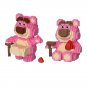 2Pcs Big Pink Bear Minifigures Lego Compatible Zoon Set