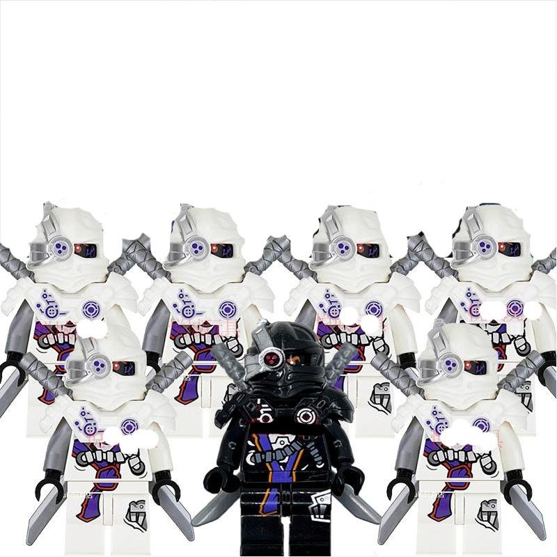 General Cryptor Nindroids Minifigures Lego Compatible Ninjago Sets