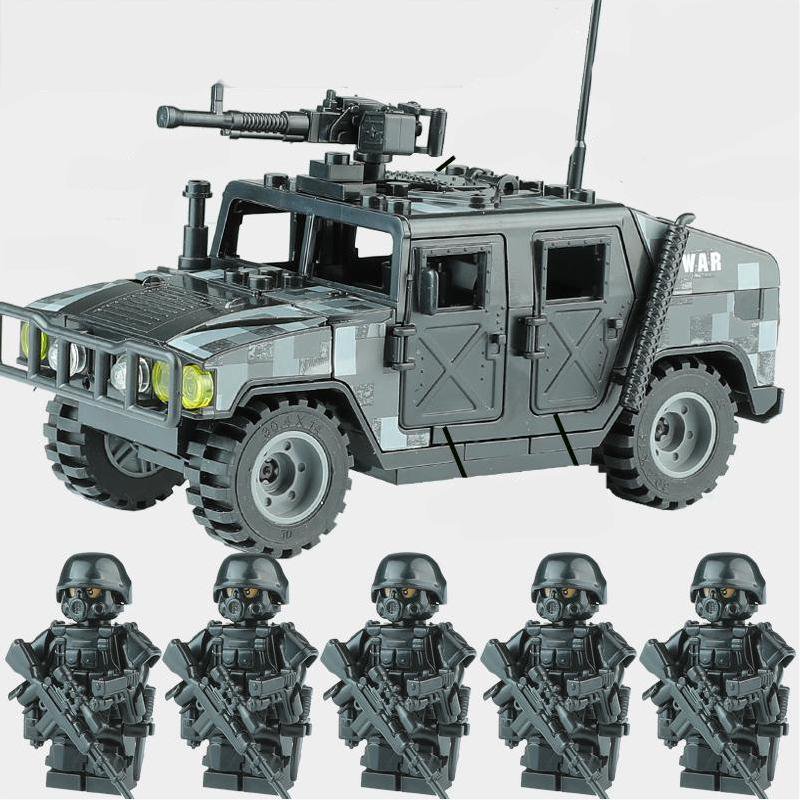 Heavy Jeep Special Frontline Commando Minifigures Lego Compatible Special Frontline Set