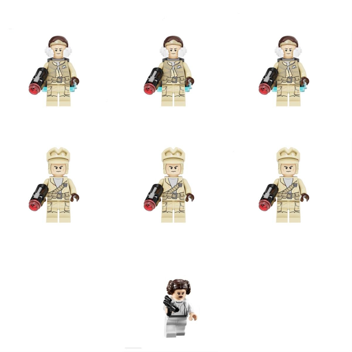 Princess Leia Renegade Squadron Minifigures Lego Compatible Star Wars Set