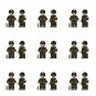 18pcs American army Combat medic WW2 Minifigures Lego Compatible Toy