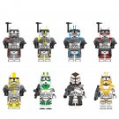Commander Wolffe 13th Battalion 327th ARC Trooper Minifigures Lego Compatible Star Wars Set