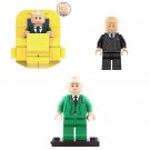 3pcs Professor X Minifigures Lego Compatible X-Men Super Heroes Set
