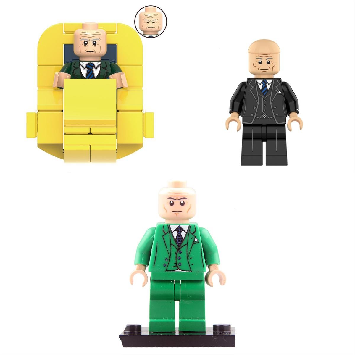 3pcs Professor X Minifigures Lego Compatible X-Men Super Heroes Set