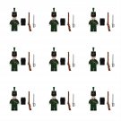 9pcs 95th Rifles Soldiers Minifigures Lego Compatible British Army Set