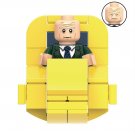 Wheelchair-Bound Professor X Minifigures Lego Compatible New Super Heroes Minifigure