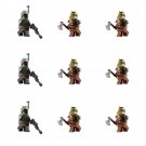Jango Fett VS Gamorrean Minifigures Lego Compatible Boba Fett's Throne Room Set