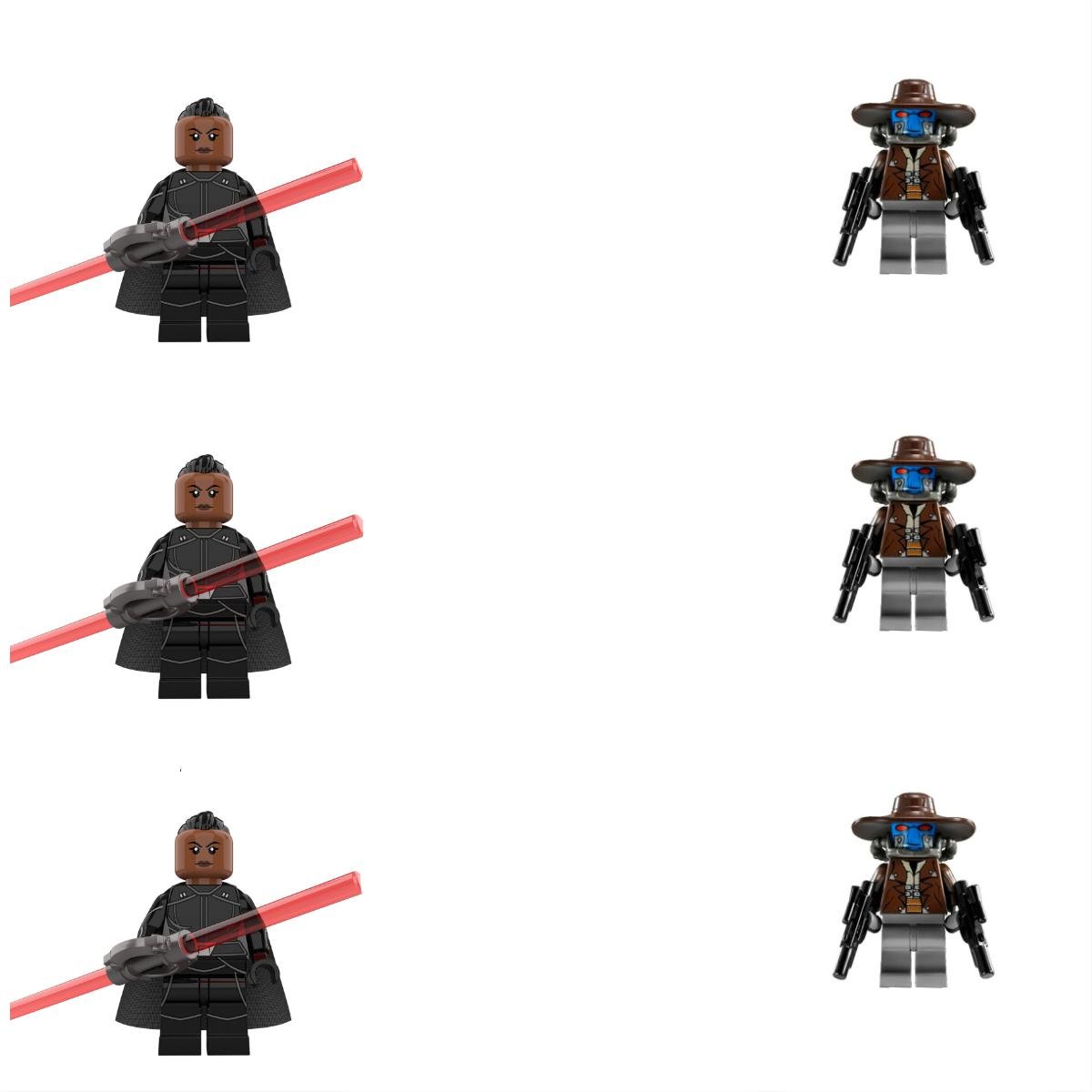 Third Sister VS Cad Bane Minifigures Lego Compatible Star Wars 2022