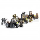 German army American Army Soviet Army Motorcycle Minifigures Lego Compatible Military Set
