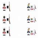 French Nepoleon Cuirassier VS UK Line Infantry Minifigures Lego Compatible Military Set