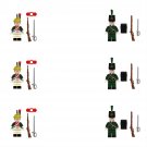 Britain The Green Jackets VS French Nepoleon Dragoon Minifigures Lego Compatible Military Set