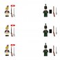 Britain The Green Jackets VS French Nepoleon Dragoon Minifigures Lego Compatible Military Set