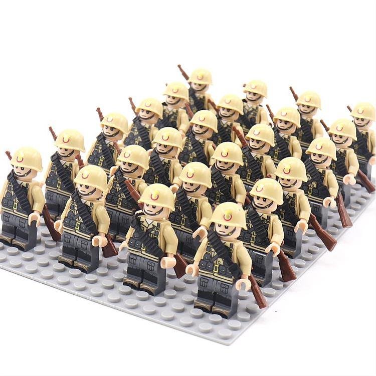 Italian frogman Army Minifigures Lego Compatible WW2 Military Set