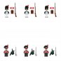 French Grenadier The Gods VS UK Bagpiper soldier Minifigures Lego Compatible WW1 Set