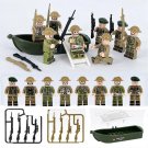 British Royal Navy Small Boat Minifigures Lego Compatible WW2 Dunkirk Evacuation Sets