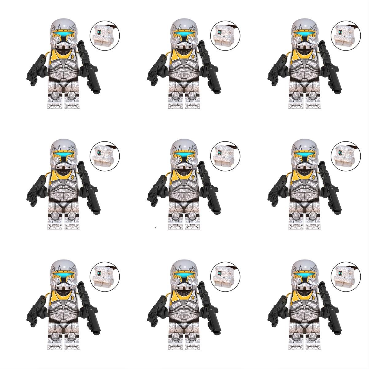 9pcs Gregor Minifigures Lego Compatible Star Wars The Clone Wars Set