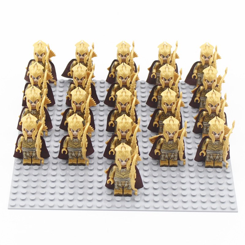 21pcs Elf Archer corps Minifigures Lego Compatible The Hobbit Set