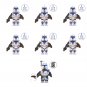 7pcs Fives Rex Minifigures Lego Compatible Star Wars The Clone Wars Sets