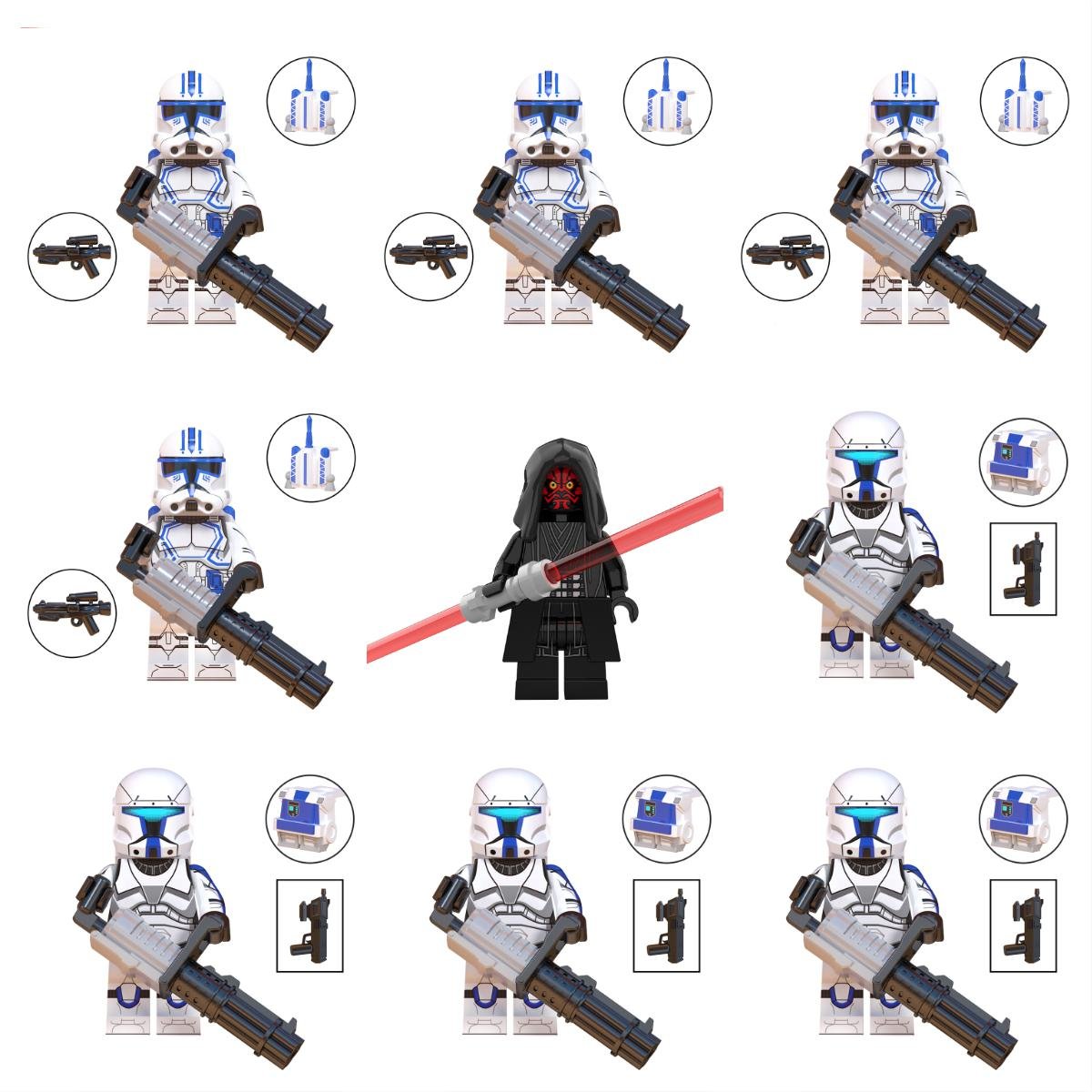 Darth Maul Voca Hardcase Minifigures Lego Compatible Star Wars The Clone Wars Sets