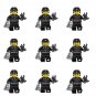 9pcs Bad Cop Minifigures Lego Compatible Movie Set