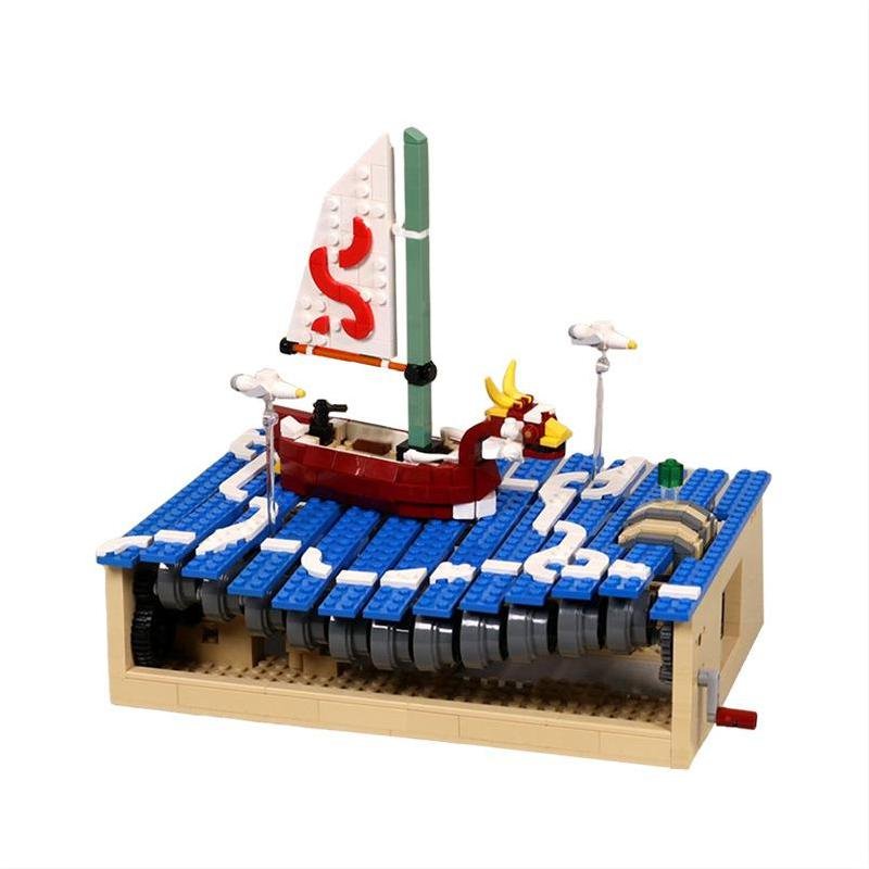 The Wind Waker Explore the Sea Ship Minifigures Lego Compatible Toy