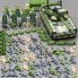 Camouflage Tank Commando Shock Troops Minifigures Lego Compatible Military Sets